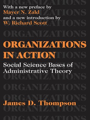 cover image of Organizations in Action